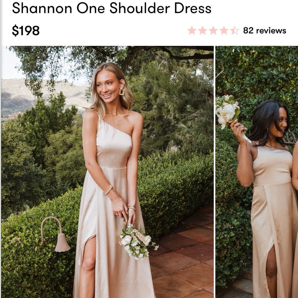 Show me your mumu Shannon one shoulder dress